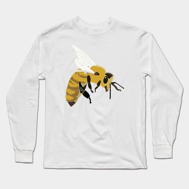 Queen Bee Long Sleeve T-Shirt by ElviaMontemayor